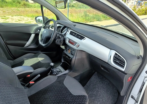 Citroen C3 cena 20499 przebieg: 97000, rok produkcji 2011 z Czersk małe 301